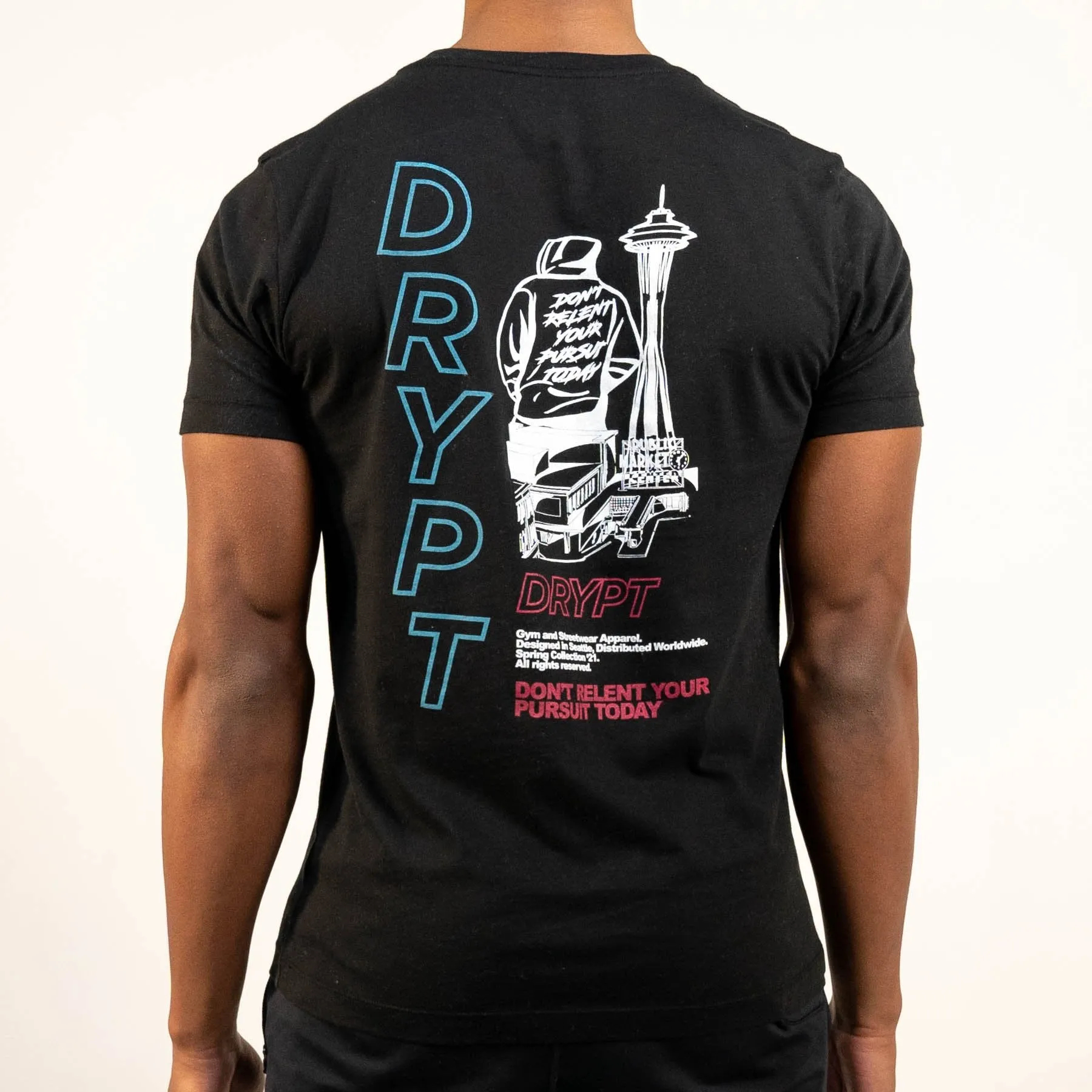 The Statement Tee - Vintage Black
