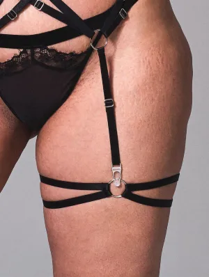 Thistle And Spire Strapped In Leg Garters