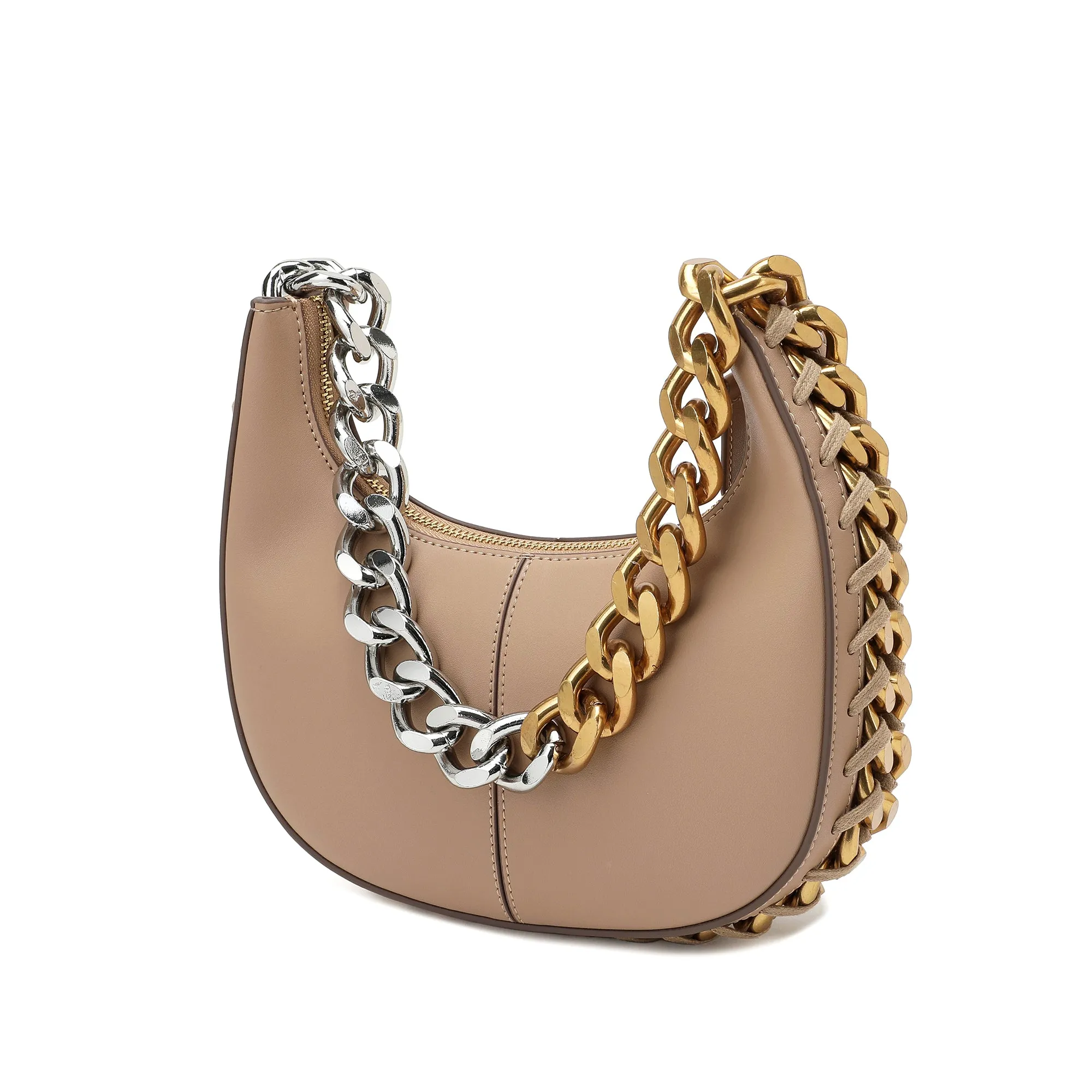 Tiffany & Fred Smooth Nappa Leather Shoulder Bag