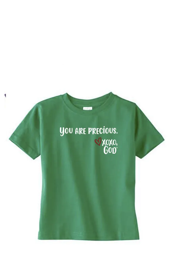 Toddler Unisex Tee Shirt -You are precious.