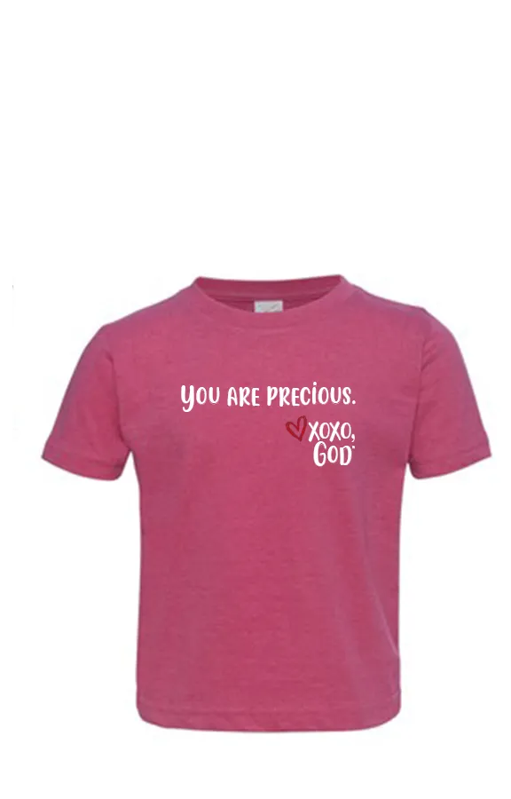 Toddler Unisex Tee Shirt -You are precious.