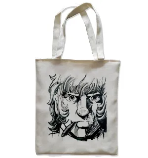 Tote Bag Sac de Plage shopping - 34 x 40 Cobra Draw Japan