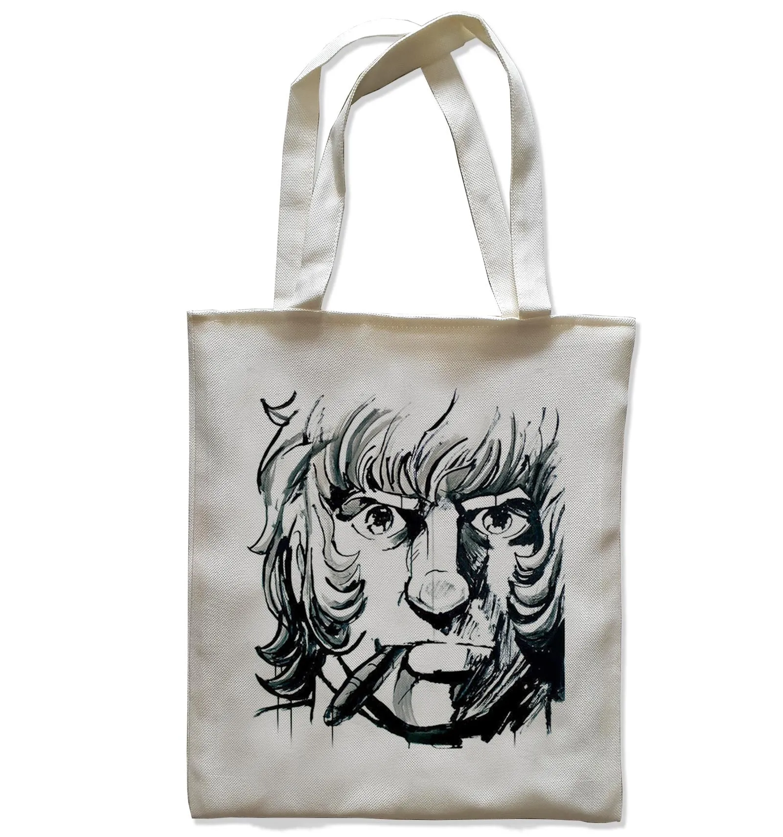 Tote Bag Sac de Plage shopping - 34 x 40 Cobra Draw Japan