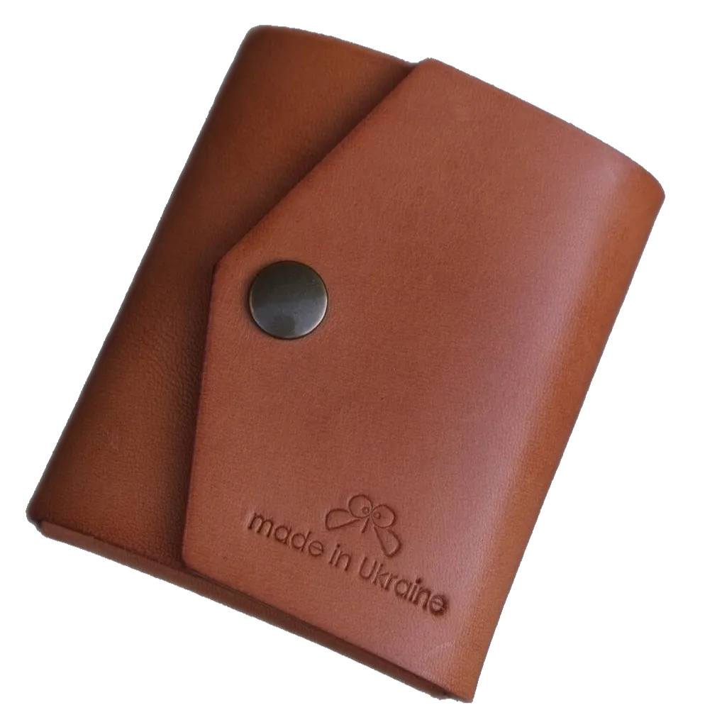 TRIFOLD WALLET  /  TAN