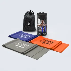 TRNR Physio Bands 3-pack, Flat Resistance Bands