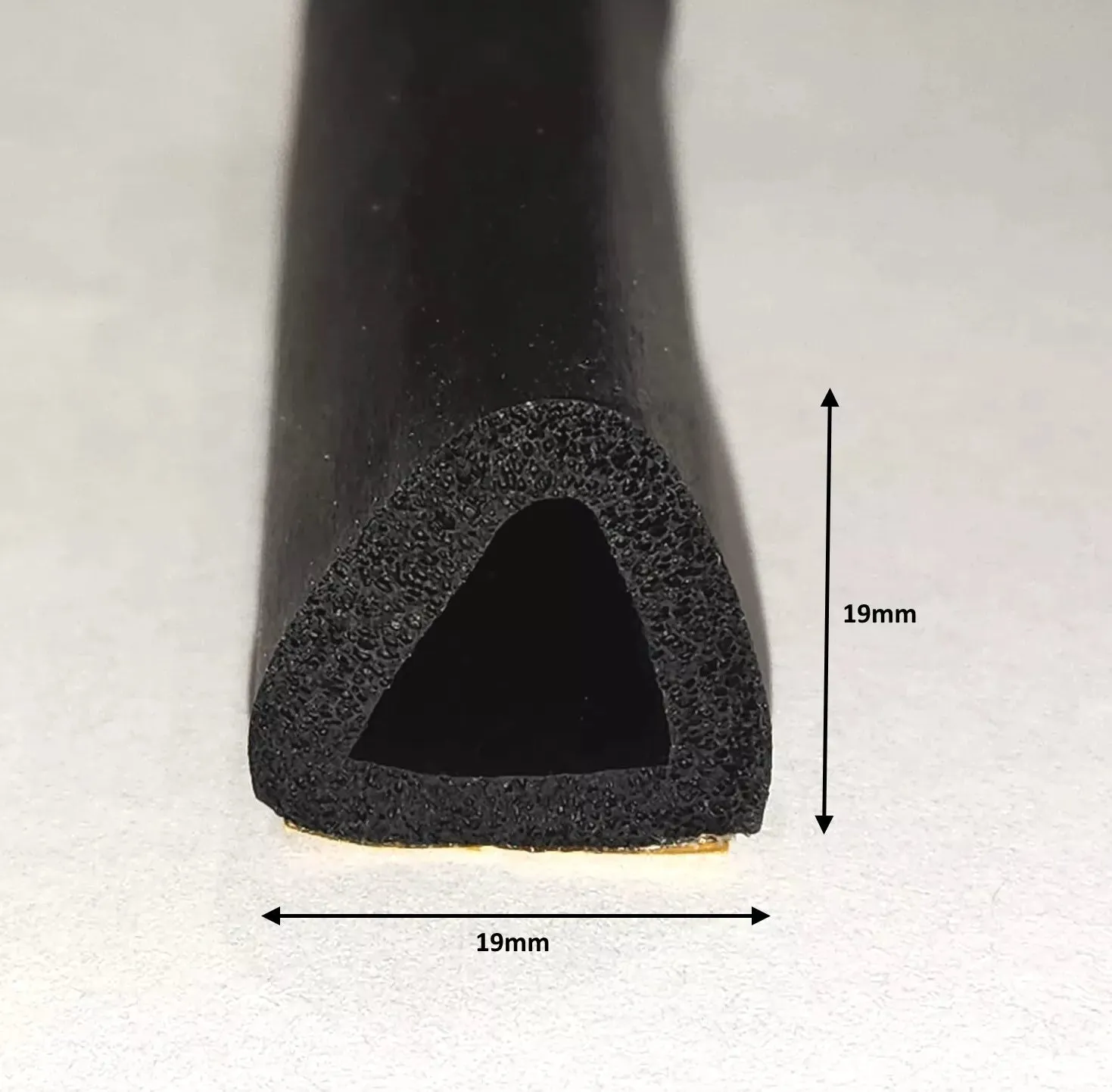 TSEC S22 19mm x 19mm Self Adhesive Neoprene Sponge Rubber