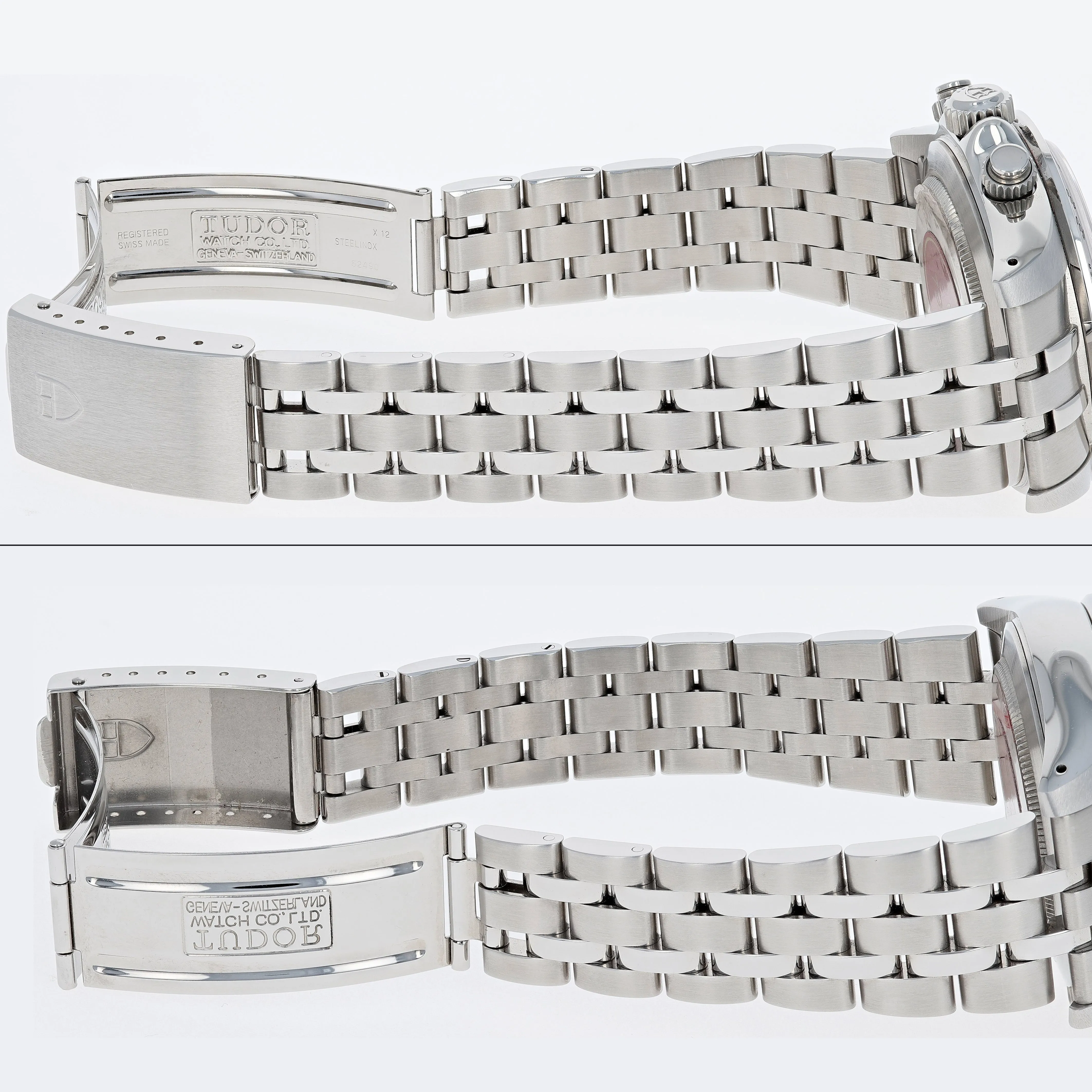 Tudor Prince Date 79280 Silver Panda Box & Papers 2002 Jubilee Steel 40 mm