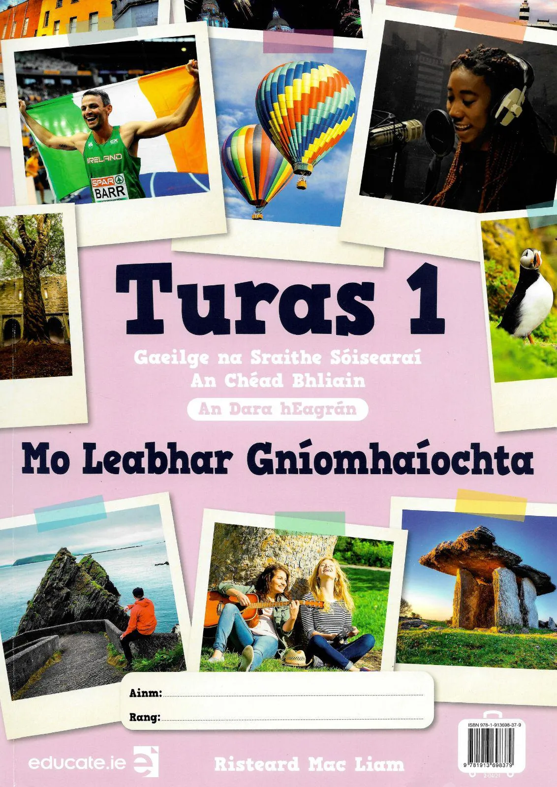 Turas 1 - 2nd / New Edition (2021) - Combined Portfolio & Activity Book Only