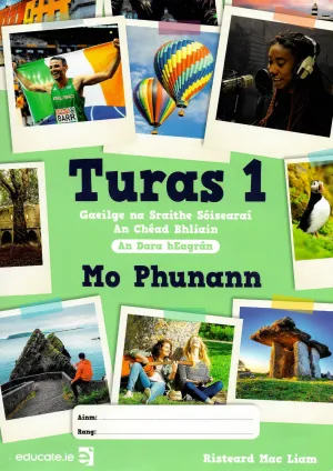 Turas 1 - 2nd / New Edition (2021) - Combined Portfolio & Activity Book Only