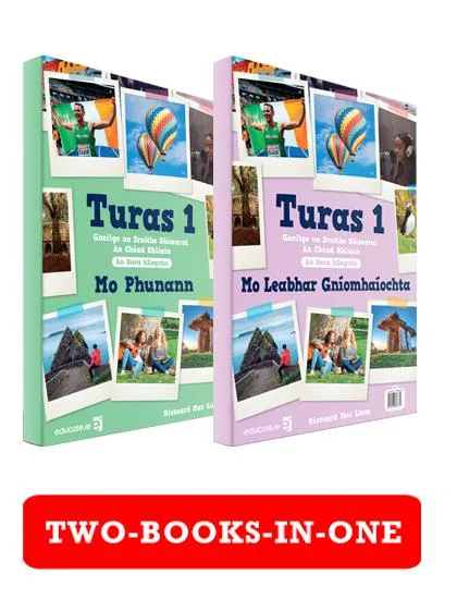 Turas 1 - 2nd / New Edition (2021) - Combined Portfolio & Activity Book Only