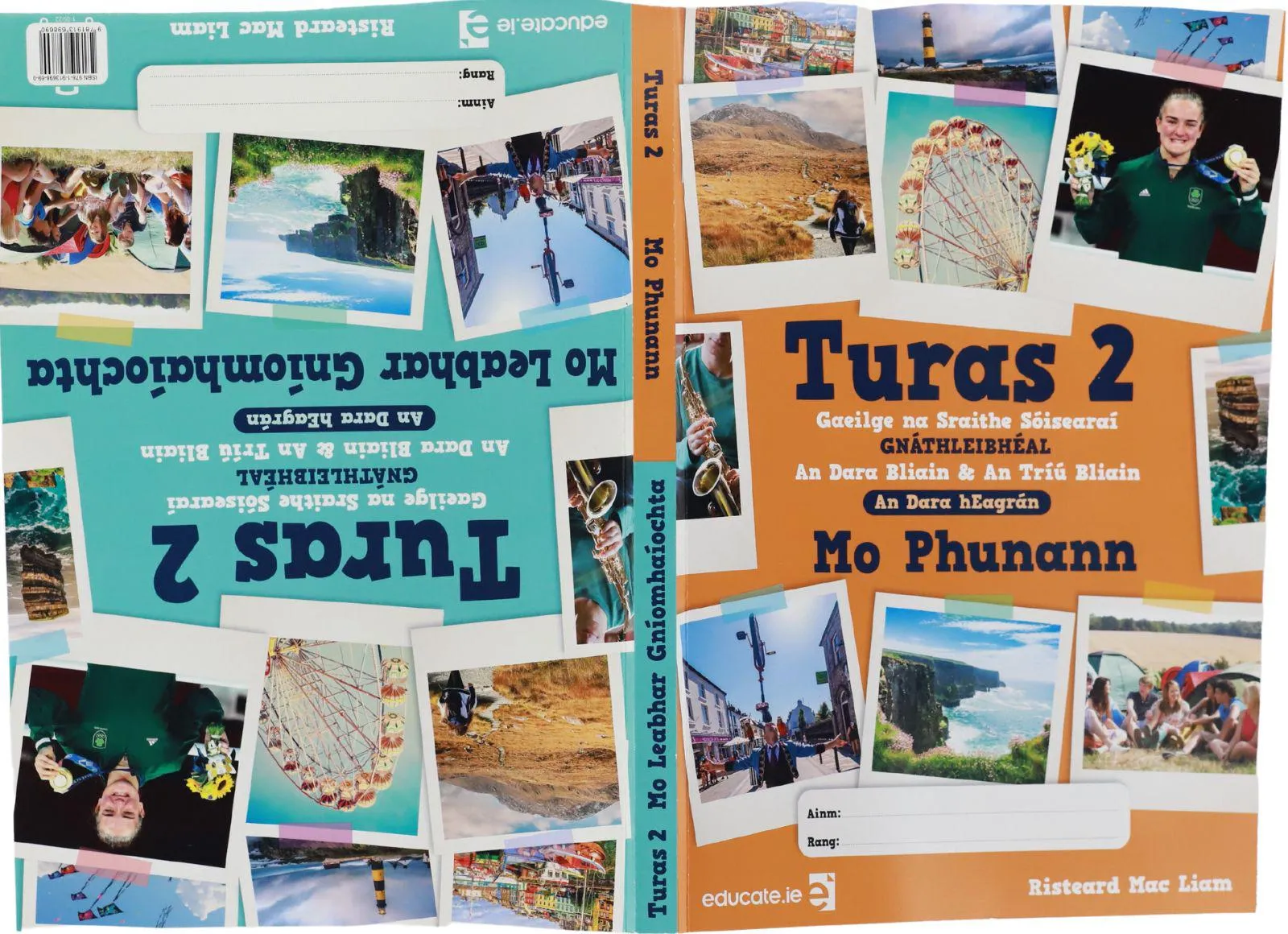 Turas 2 - Junior Cycle Irish - Portfolio and Activity Book Only - 2nd / New Edition (2022)