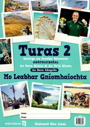 Turas 2 - Junior Cycle Irish - Portfolio and Activity Book Only - 2nd / New Edition (2022)