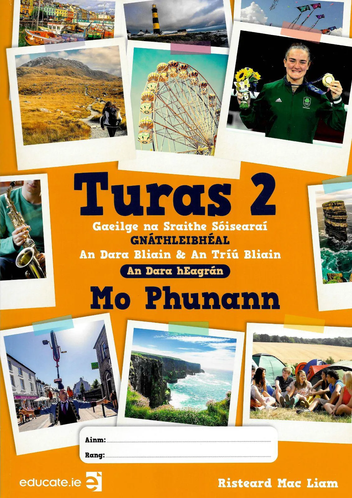 Turas 2 - Junior Cycle Irish - Portfolio and Activity Book Only - 2nd / New Edition (2022)