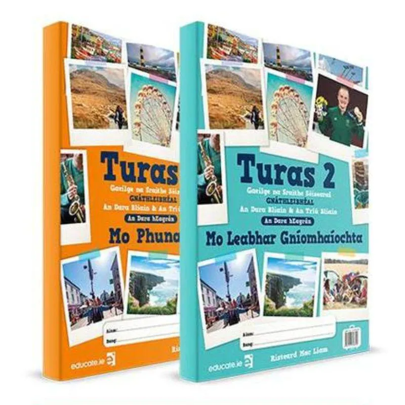 Turas 2 - Junior Cycle Irish - Portfolio and Activity Book Only - 2nd / New Edition (2022)