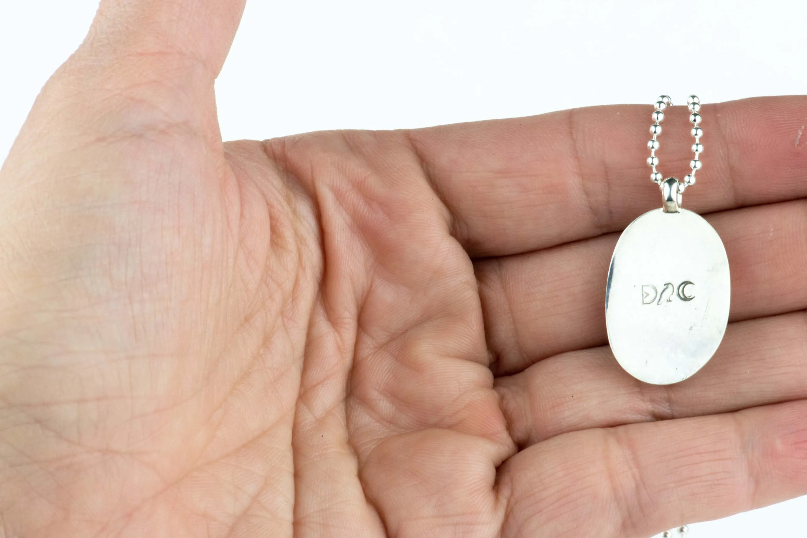 Turquoise Layered Sterling Necklace #3