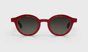 TV Party Average Color 02 - Layered Raspberry Front with Layered Grey Temples