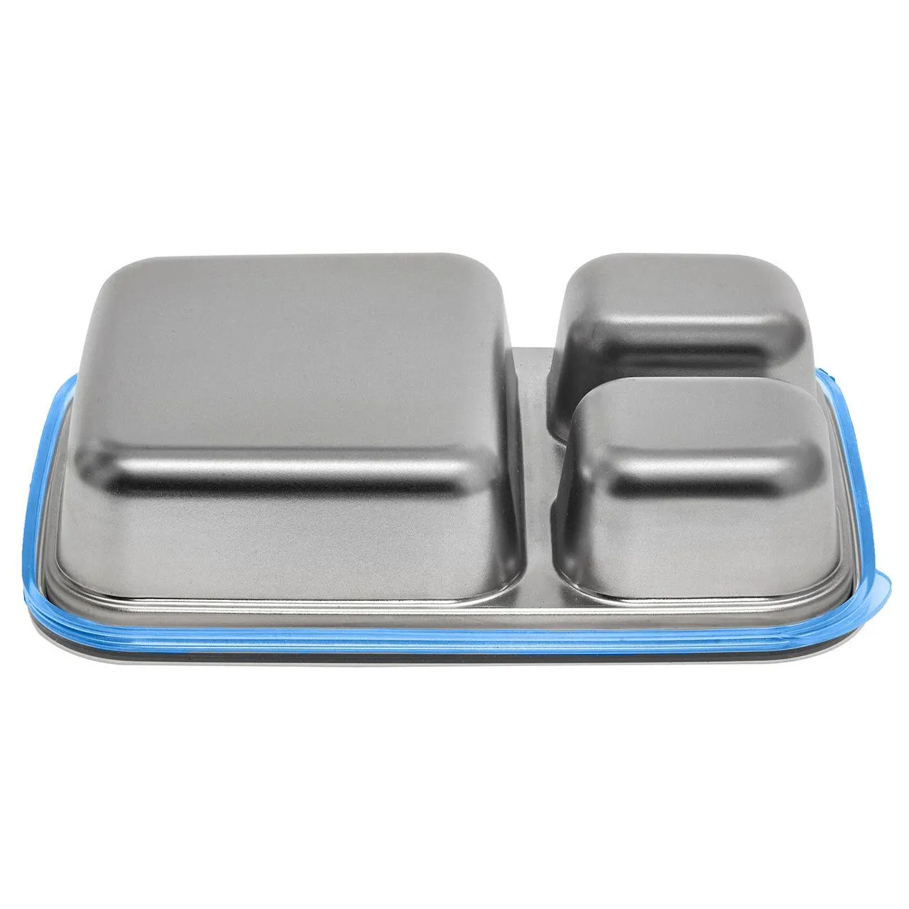 U-Konserve Three Compartment Stainless Steel Container - 24oz / Assorted Lid Colours