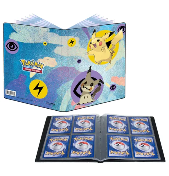 Ultra Pro Pokemon 4-Pocket Portfolio - Pikachu & Mimikyu
