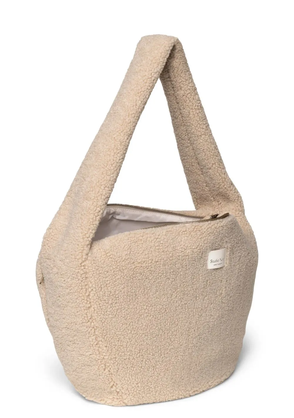 Umhängetasche 'Teddy Crossbody Bag' Ecru