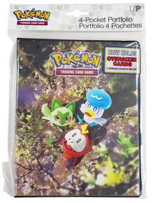 UP PORTFOLIO 4PKT POKEMON SCARLET & VIOLET SV1