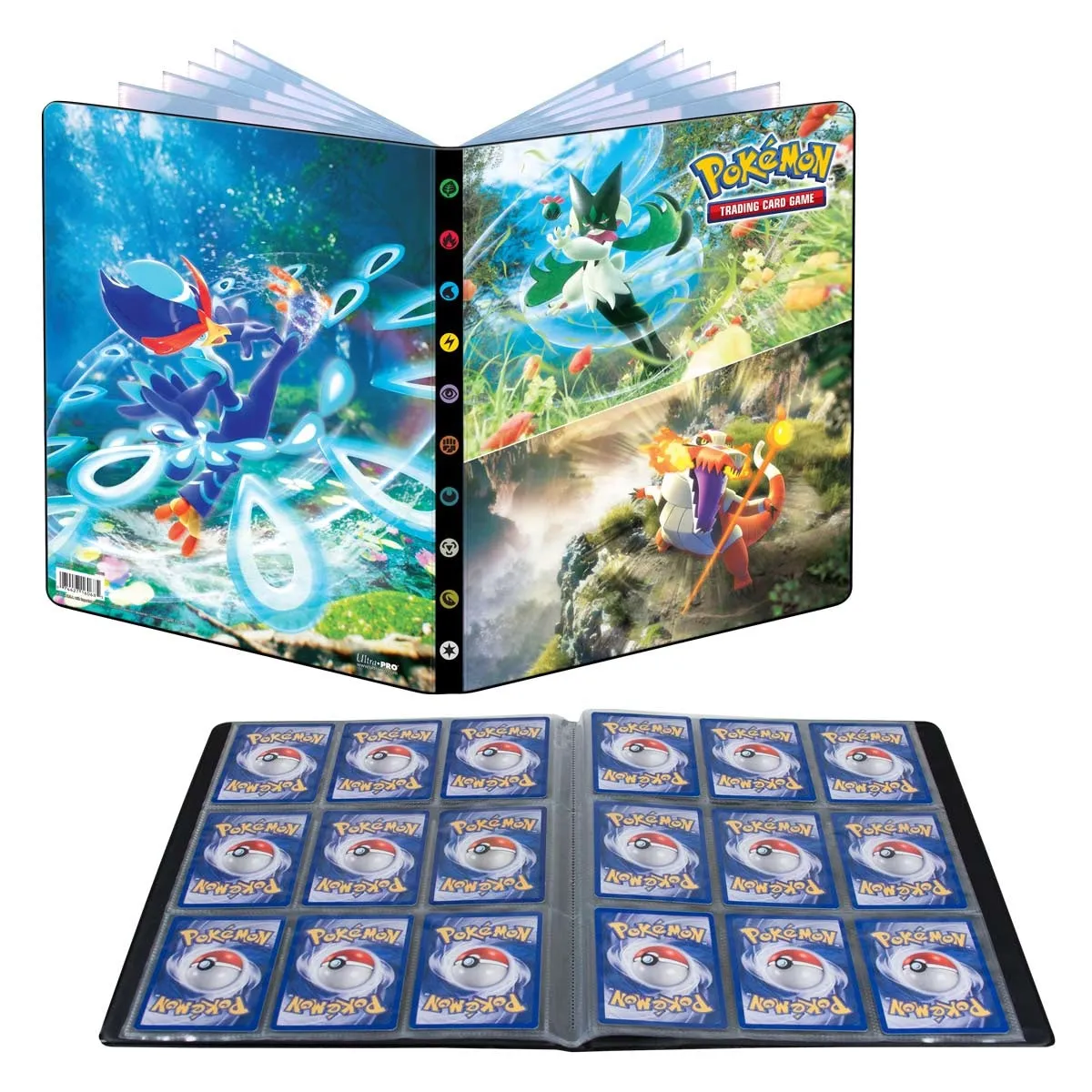 UP PORTFOLIO 9PKT POKEMON SCARLET & VIOLET SV2