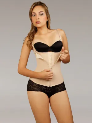 Vedette 400 Latex Underbust Strapped Shaping Cincher with Zipper panels