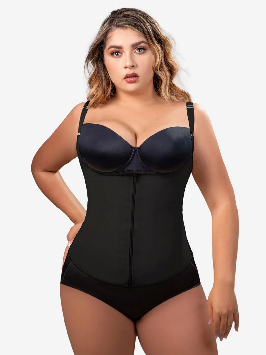 Vedette 400 Latex Underbust Strapped Shaping Cincher with Zipper panels