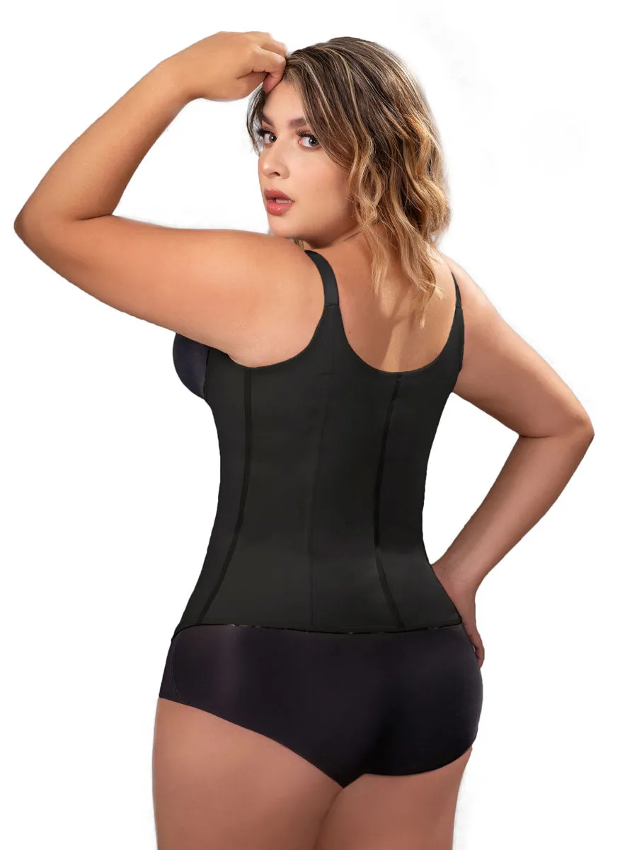 Vedette 400 Latex Underbust Strapped Shaping Cincher with Zipper panels