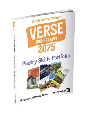 Verse 2025 - Leaving Cert Poetry - Higher Level - Skills Portfolio Book Only