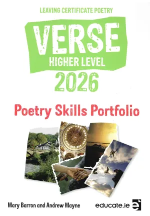 Verse 2026 - Leaving Cert Poetry - Higher Level - Skills Portfolio Book Only