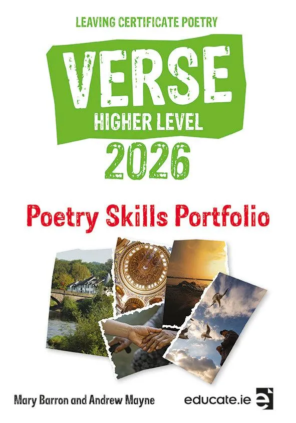 Verse 2026 - Leaving Cert Poetry - Higher Level - Skills Portfolio Book Only