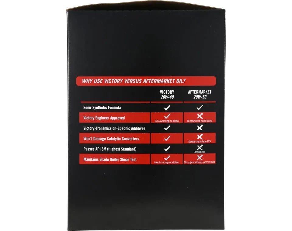 Victory Motorcycle Oil Change Kit