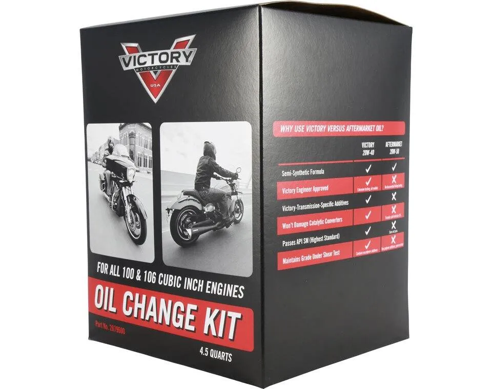 Victory Motorcycle Oil Change Kit