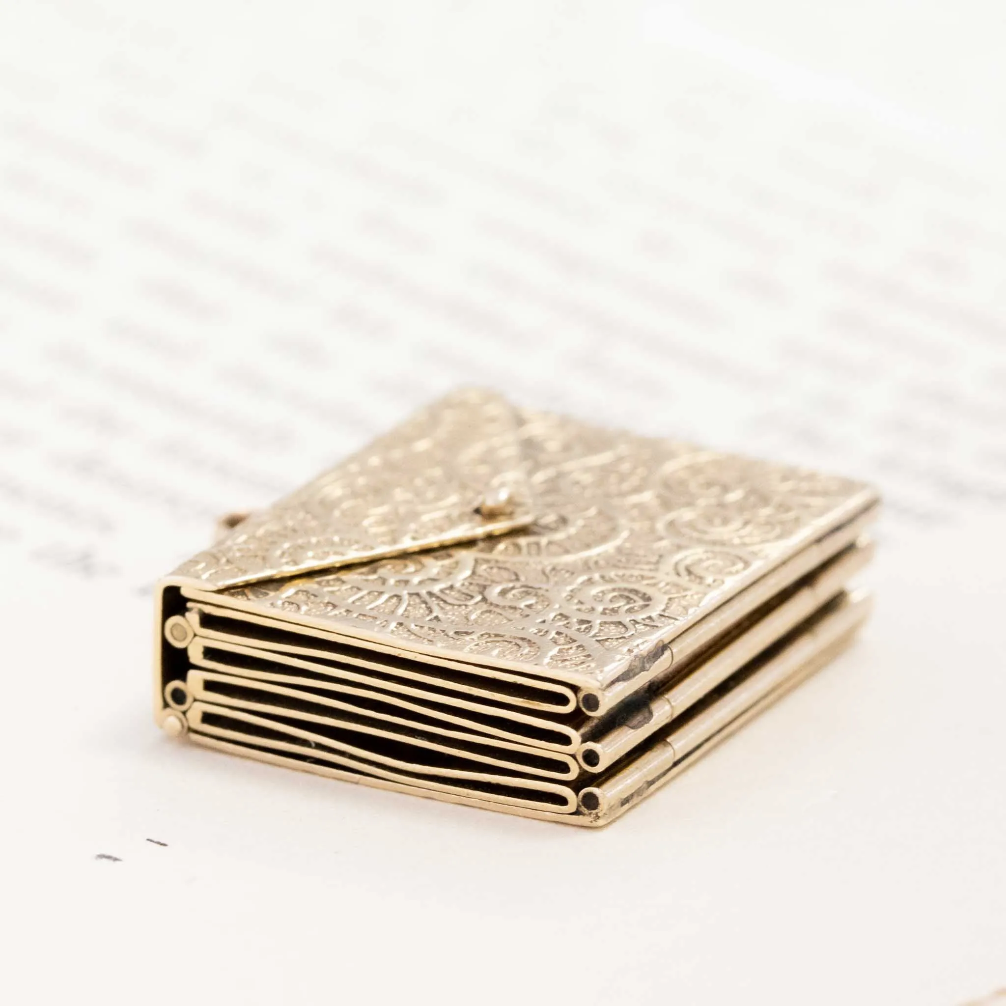 Vintage Portfolio Locket Pendant