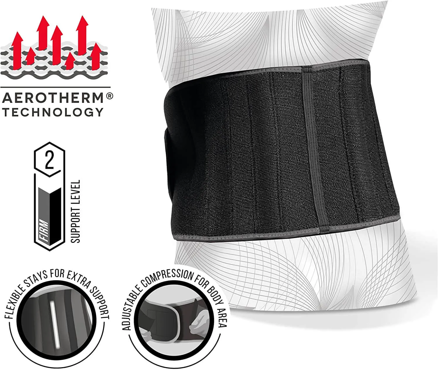 Vulkan Classic Reinforced Back Support