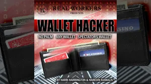 Wallet Hacker BLUE (Gimmicks and Online Instruction) by Joel Dickinson