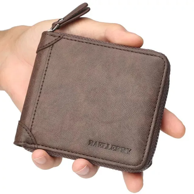 West Louis™ Fashion Genuine Leather Vintage Small Wallet