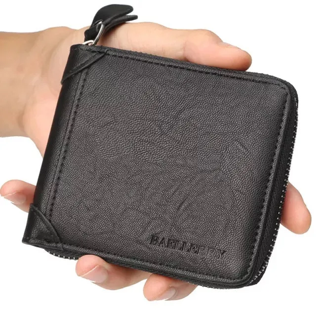 West Louis™ Fashion Genuine Leather Vintage Small Wallet