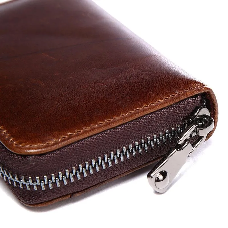 West Louis™ Multi-Functional Leather Bank Card Wallet