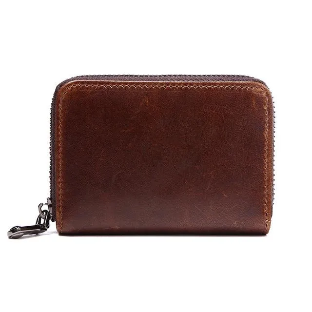 West Louis™ Multi-Functional Leather Bank Card Wallet