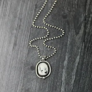 White Buffalo Statement Necklace