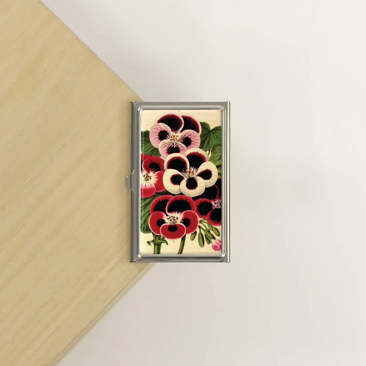 Winter Botanicals Card Case