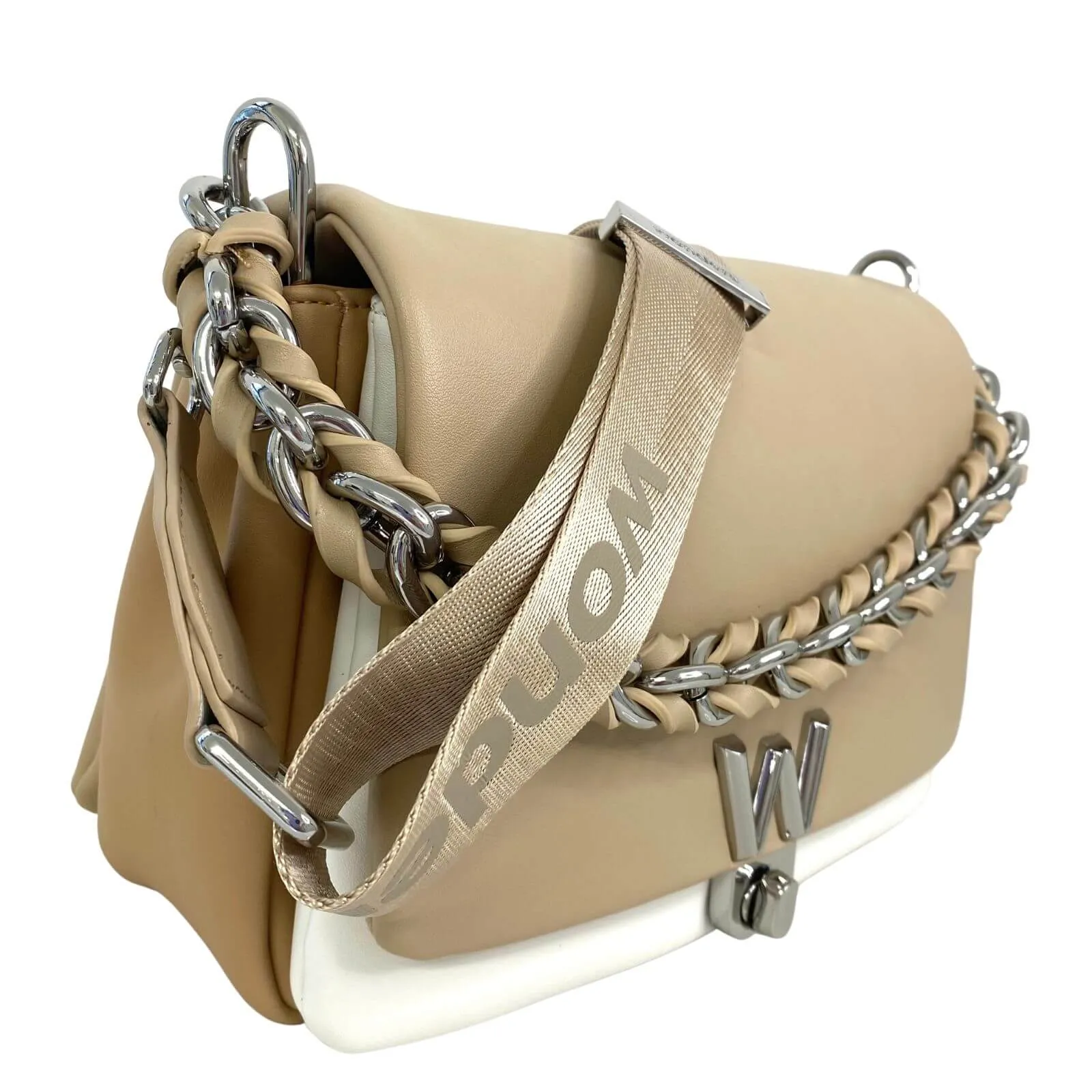 Wonders Beige/Natural Padded Bag