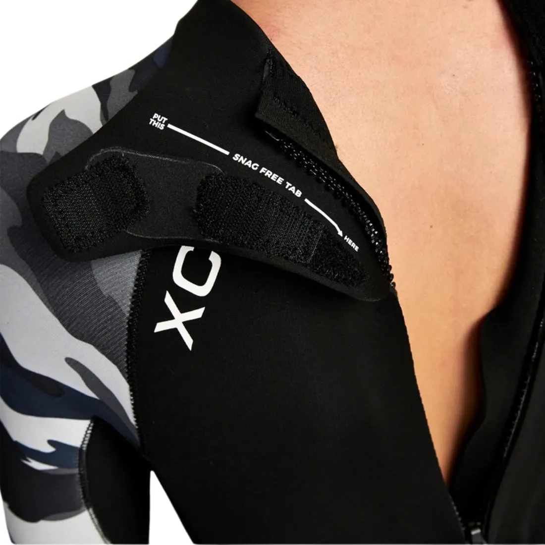 Xcel Kids 4/3mm Axis Backzip Full Wetsuit - Graphite