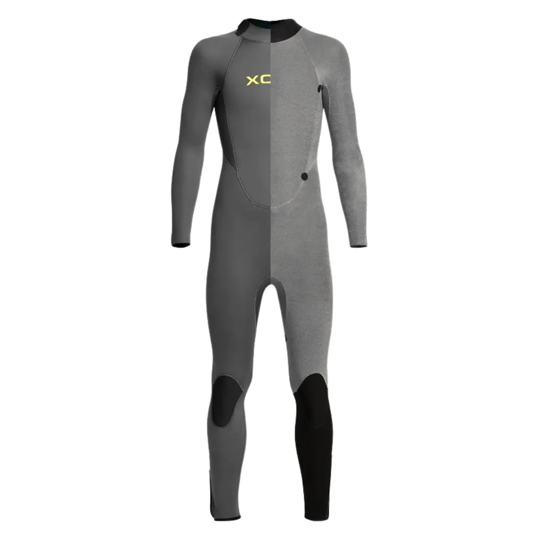 Xcel Kids 4/3mm Axis Backzip Full Wetsuit - Graphite
