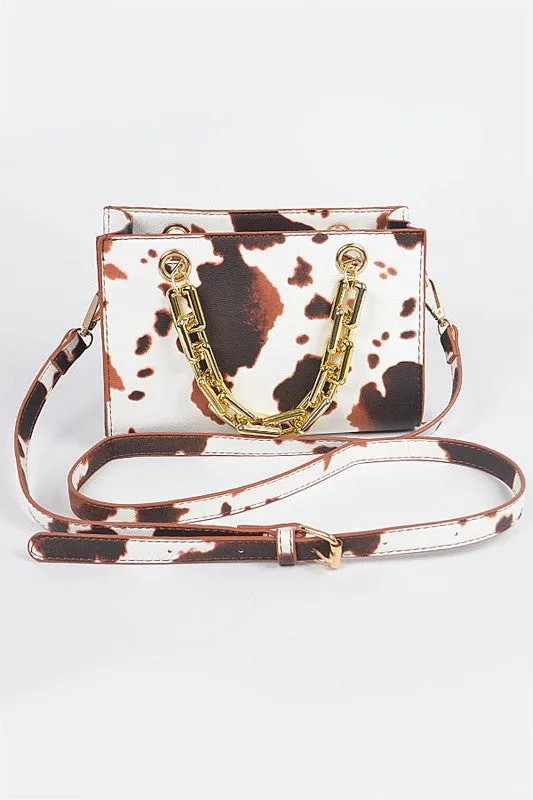 Yellowstone Crossbody Bag - Brown Cow