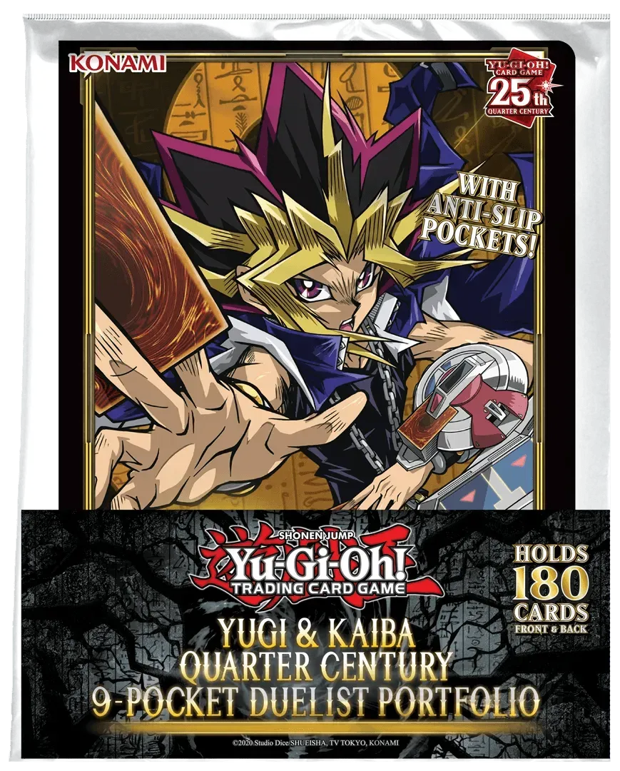 Yugi & Kaiba Quarter Century 9-Pocket Duelist Portfolio