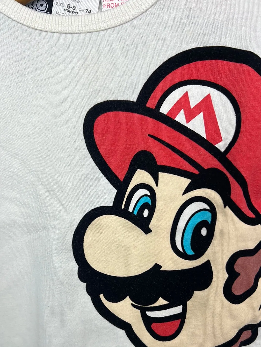 Zara Mario t-shirt 6-9m