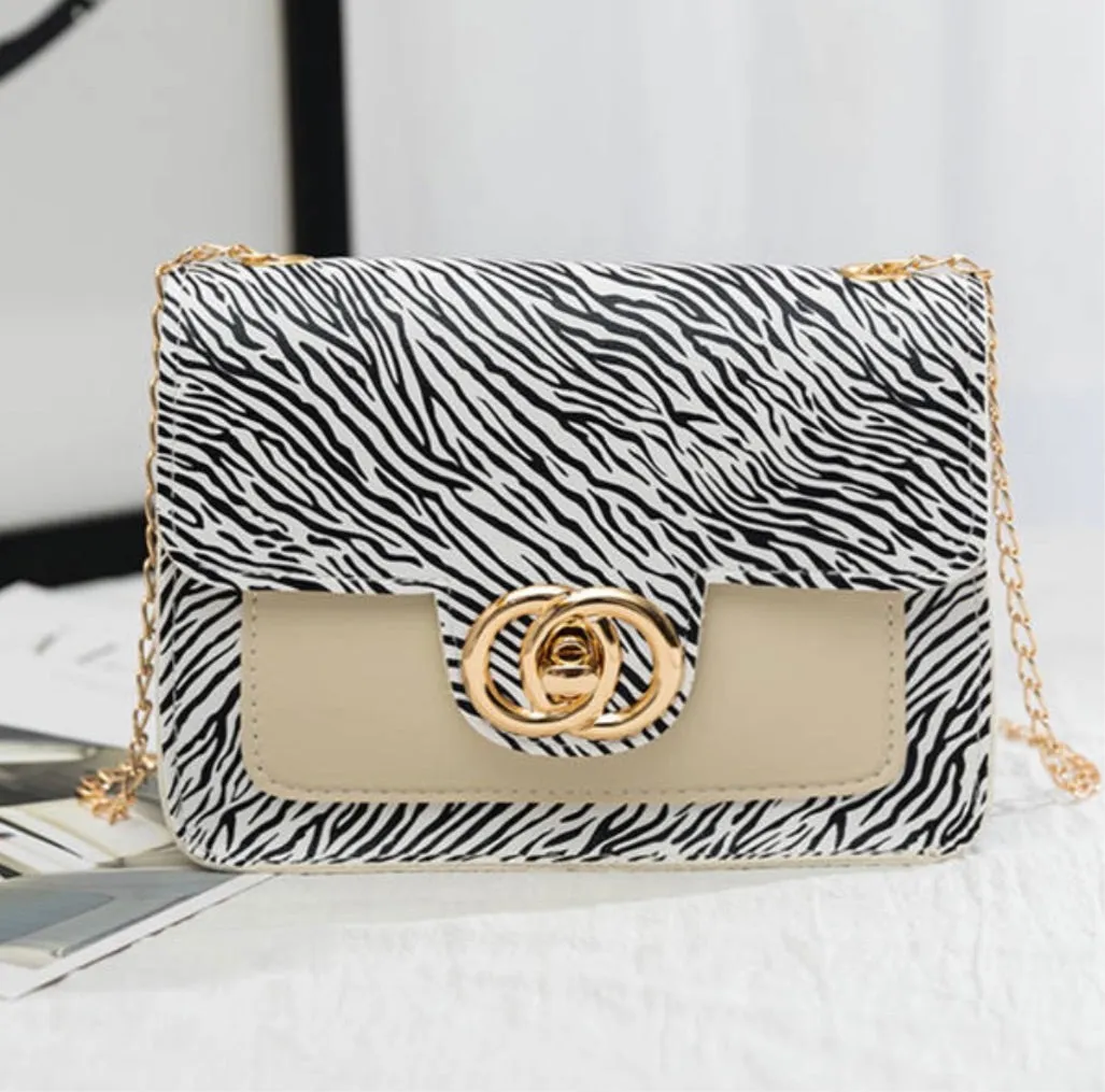 Zebra Print Clutch