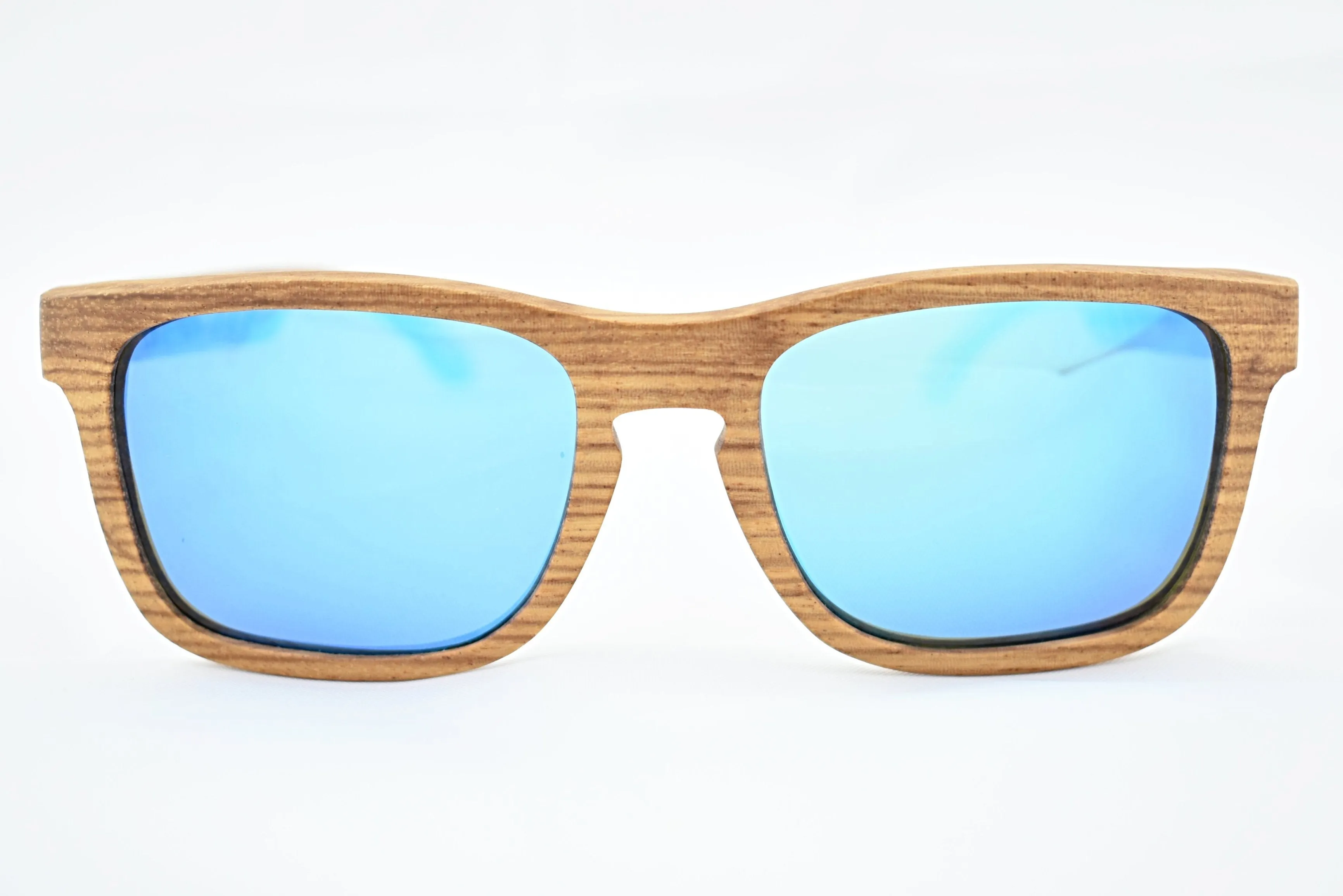 Zebra Wood Polarized  Sunglasses - Highlander